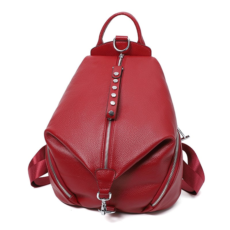 Genfer Anti-Diebstahl-Ledertasche für Damen