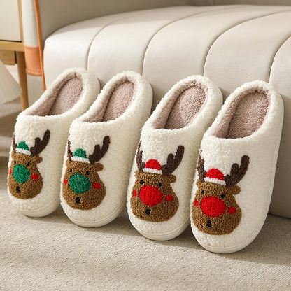 Cartoon Plush Home Slippers