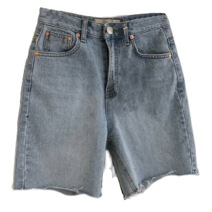 Lockere lässige Damen-Five-Point-Denim-Shorts
