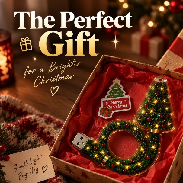 Portable Christmas Projection Lamp for Home Decoration