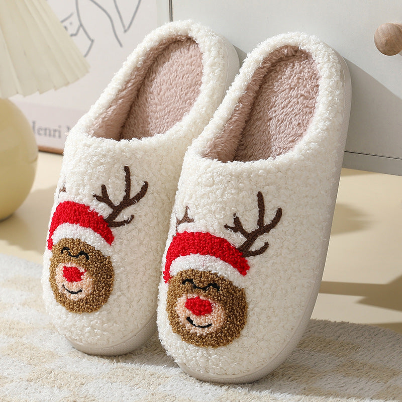 Cartoon Plush Home Slippers