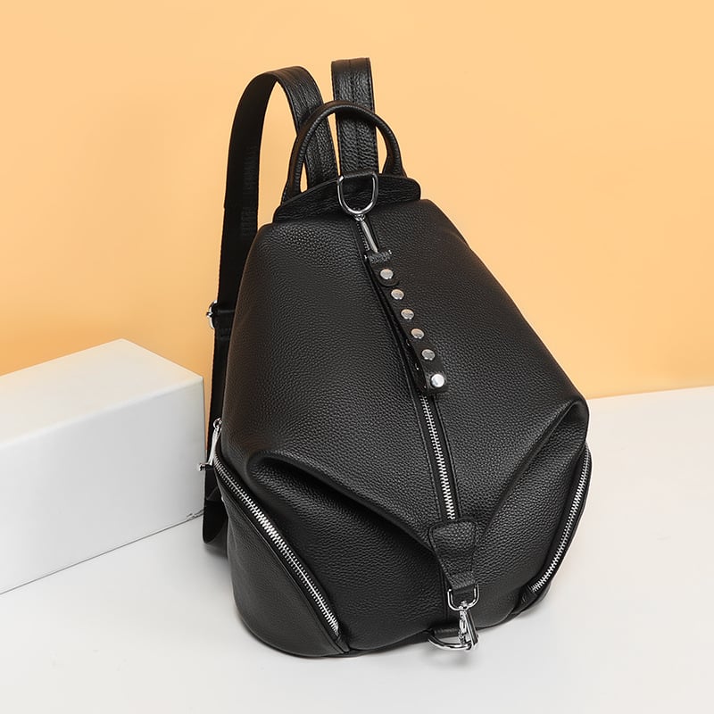 Genfer Anti-Diebstahl-Ledertasche für Damen