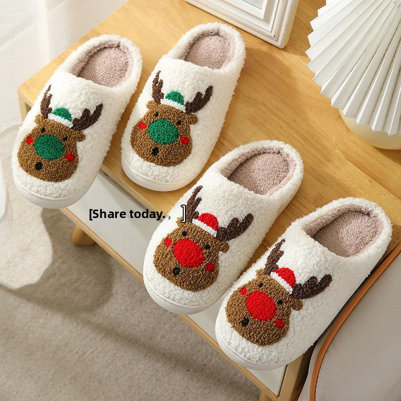 Cartoon Plush Home Slippers