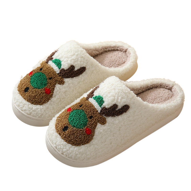 Cartoon Plush Home Slippers