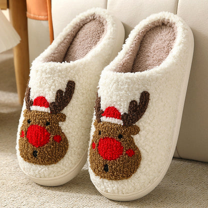 Cartoon Plush Home Slippers