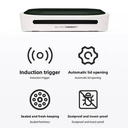 Pet Intelligent Automatic Feeder Cat Food Basin Cat Automatic Induction Cover Opening