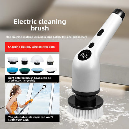 Automatic Rotating Wireless Cleaning Brush