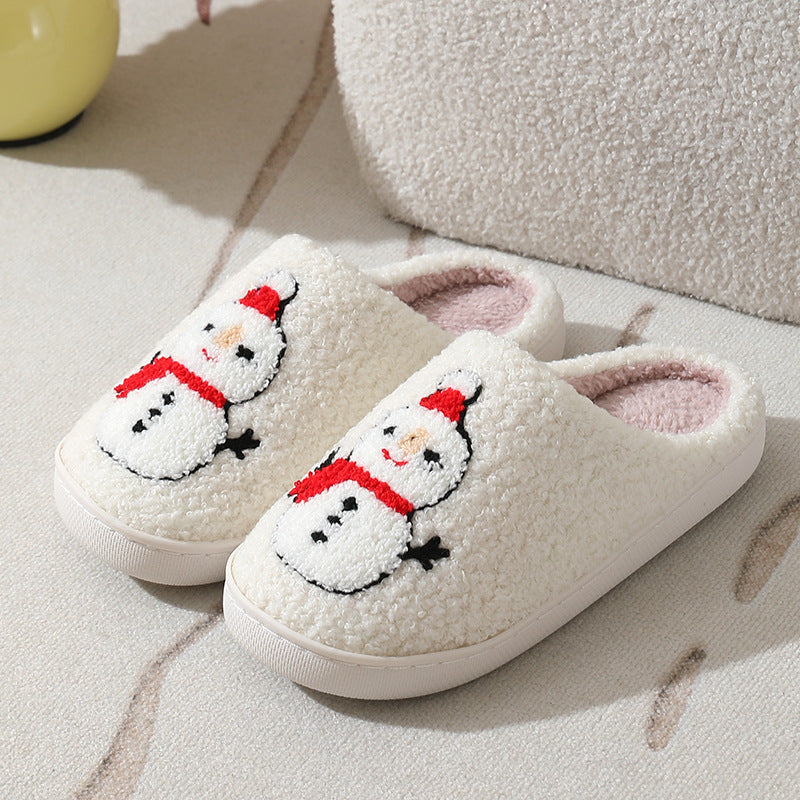 Cartoon Plush Home Slippers