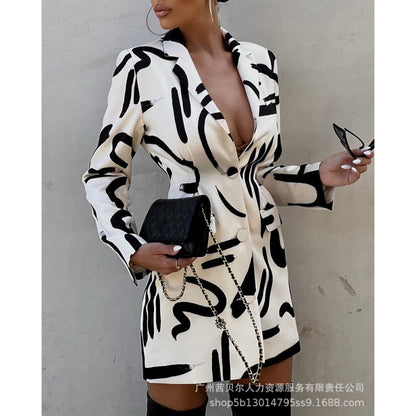 2023 Women's Long Sleeve Cardigan & Bodycon Dress Set