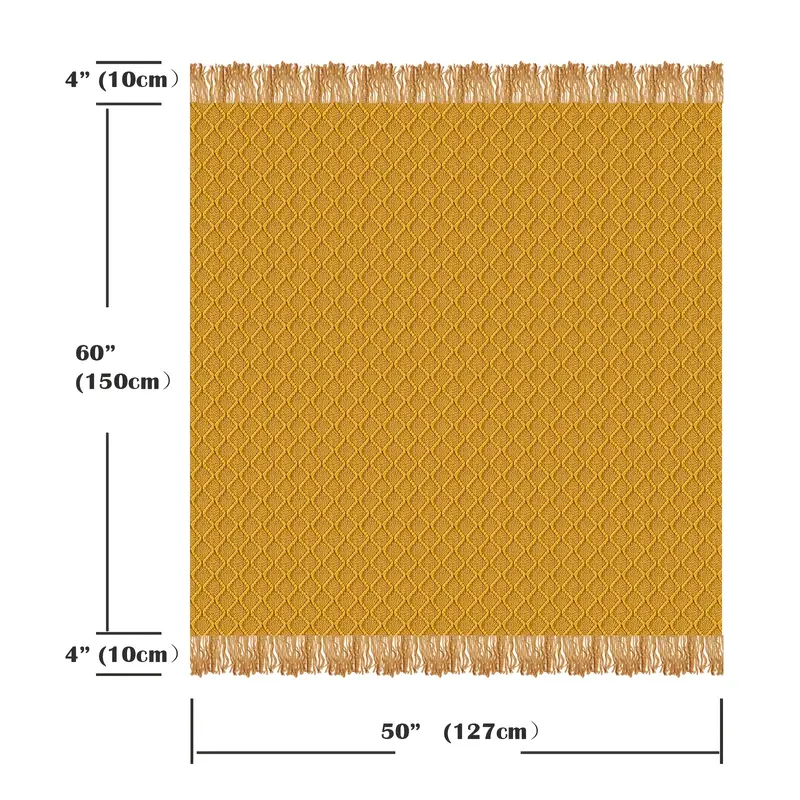 Knitted Sofa Blanket Cover for Air Conditioning Use