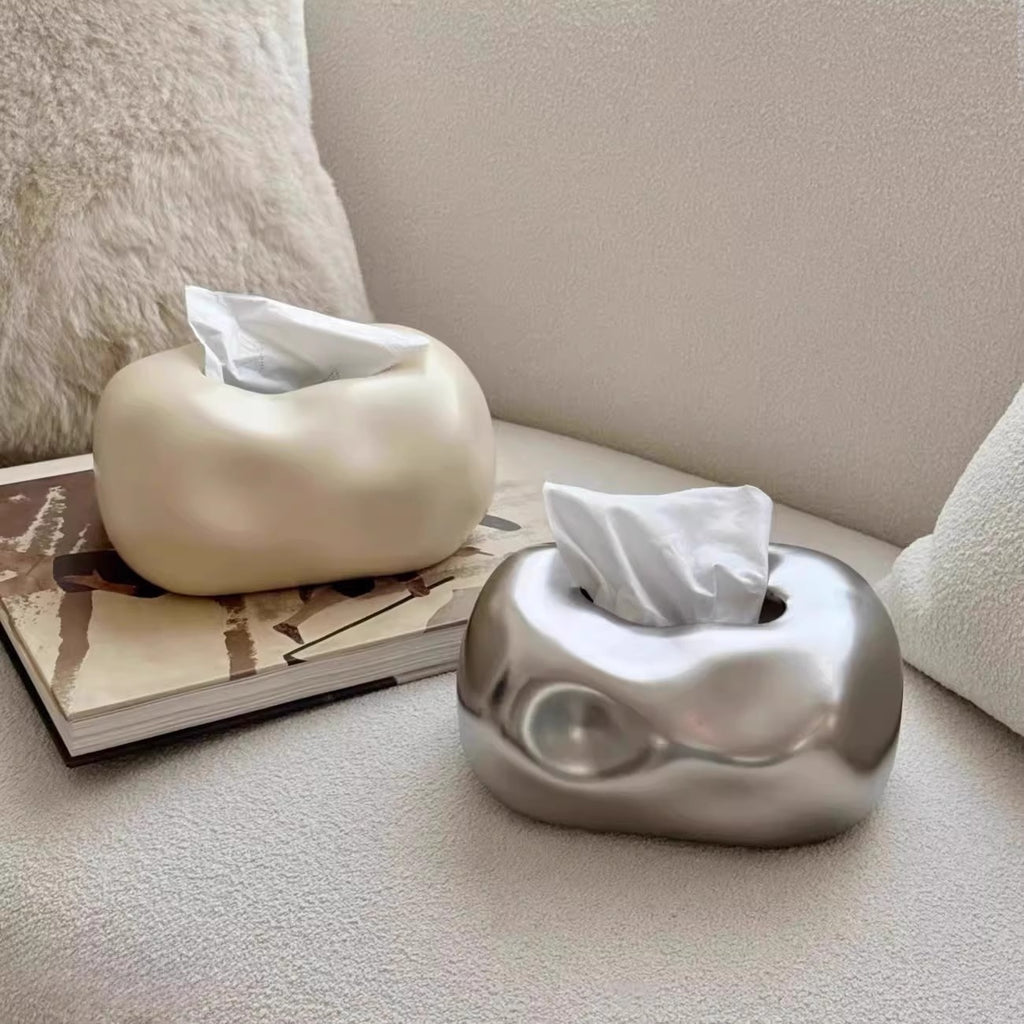 Ceramic Tissue Box Home Decor