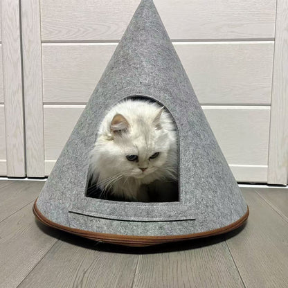 DIY Christmas Tree Pet Nest Knitting Kit