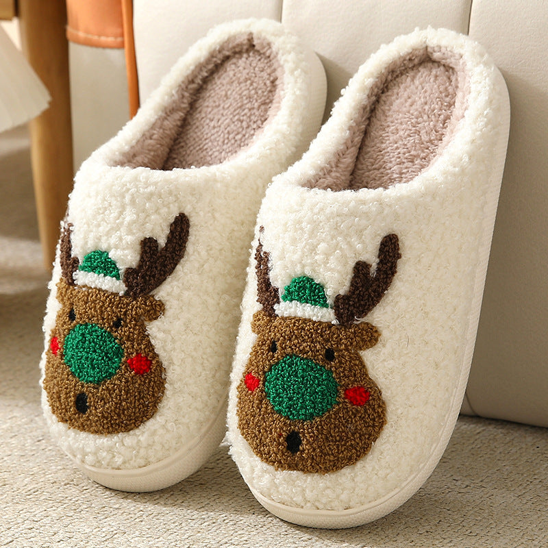 Cartoon Plush Home Slippers