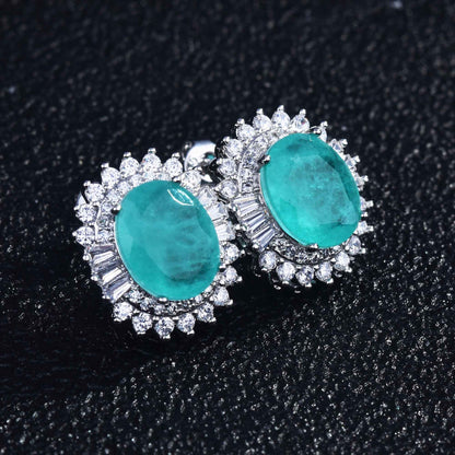 New Designer Wholesale Colored Gemstone Earrings