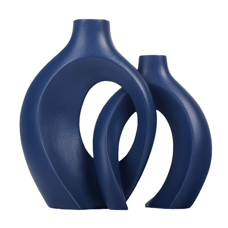 Nordic Ceramic Flower Vase Home Decoration
