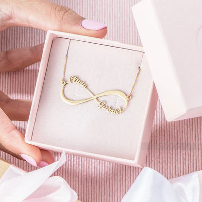 DIY Infinite Infinity Name Necklace for Mother's Day