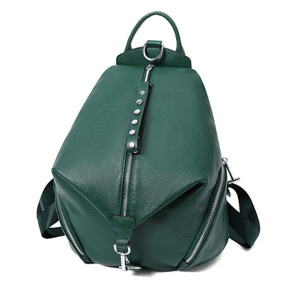 Genfer Anti-Diebstahl-Ledertasche für Damen