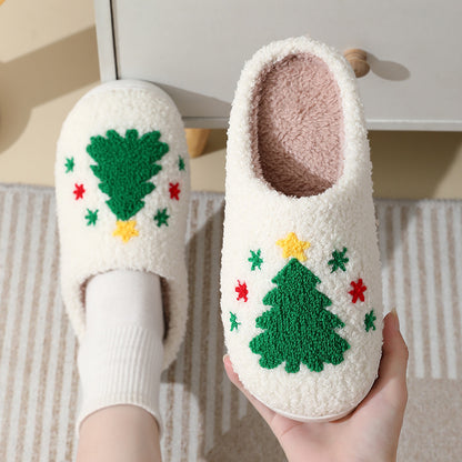 Cartoon Plush Home Slippers