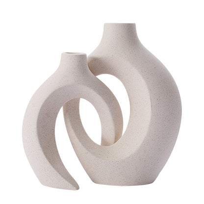 Nordic Ceramic Flower Vase Home Decoration