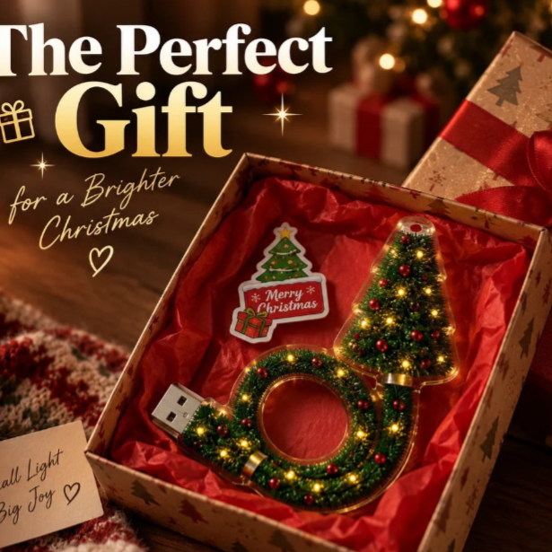 Portable Christmas Projection Lamp for Home Decoration
