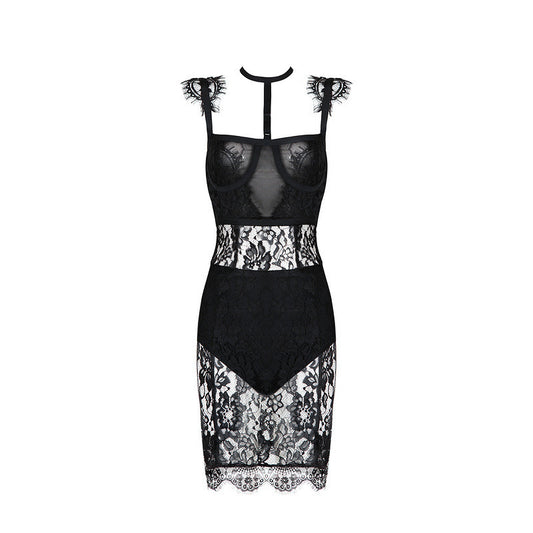 Perspective Dress, Spaghetti Strap Dress, Dress