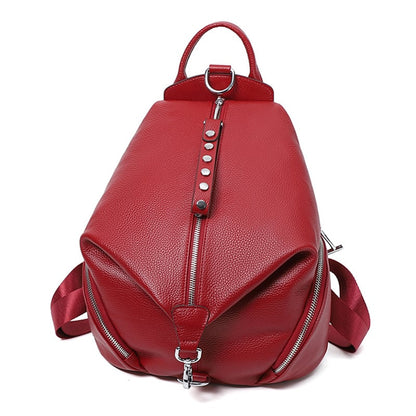 Genfer Anti-Diebstahl-Ledertasche für Damen